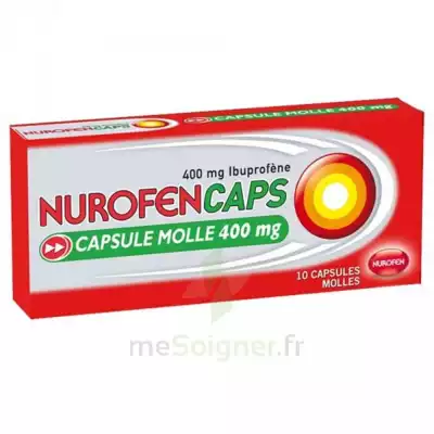 Nurofencaps 400 Mg Caps Molle Plq/10 à VALENCE